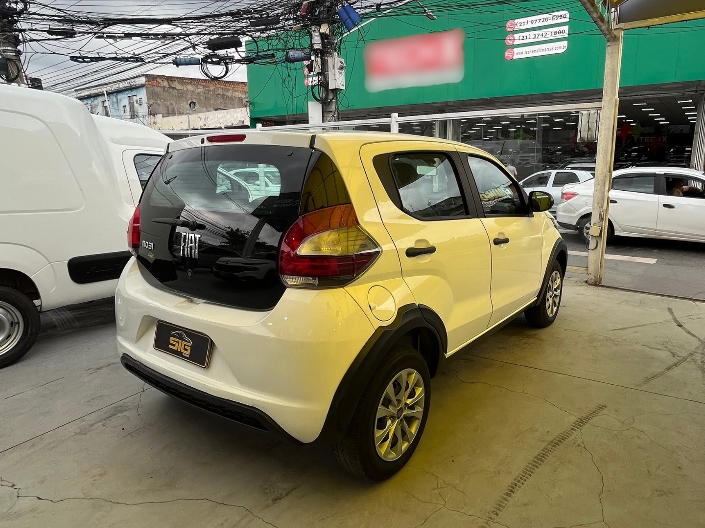 FIAT MOBI 1.0 EVO FLEX LIKE. MANUAL 2023 Branco - Miniatura 8 - SIG Multimarcas