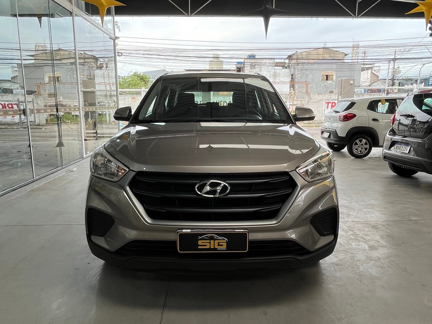 HYUNDAI CRETA 1.6 16V FLEX ACTION AUTOMÁTICO 2022 Cinza - Miniatura 2 - SIG Multimarcas