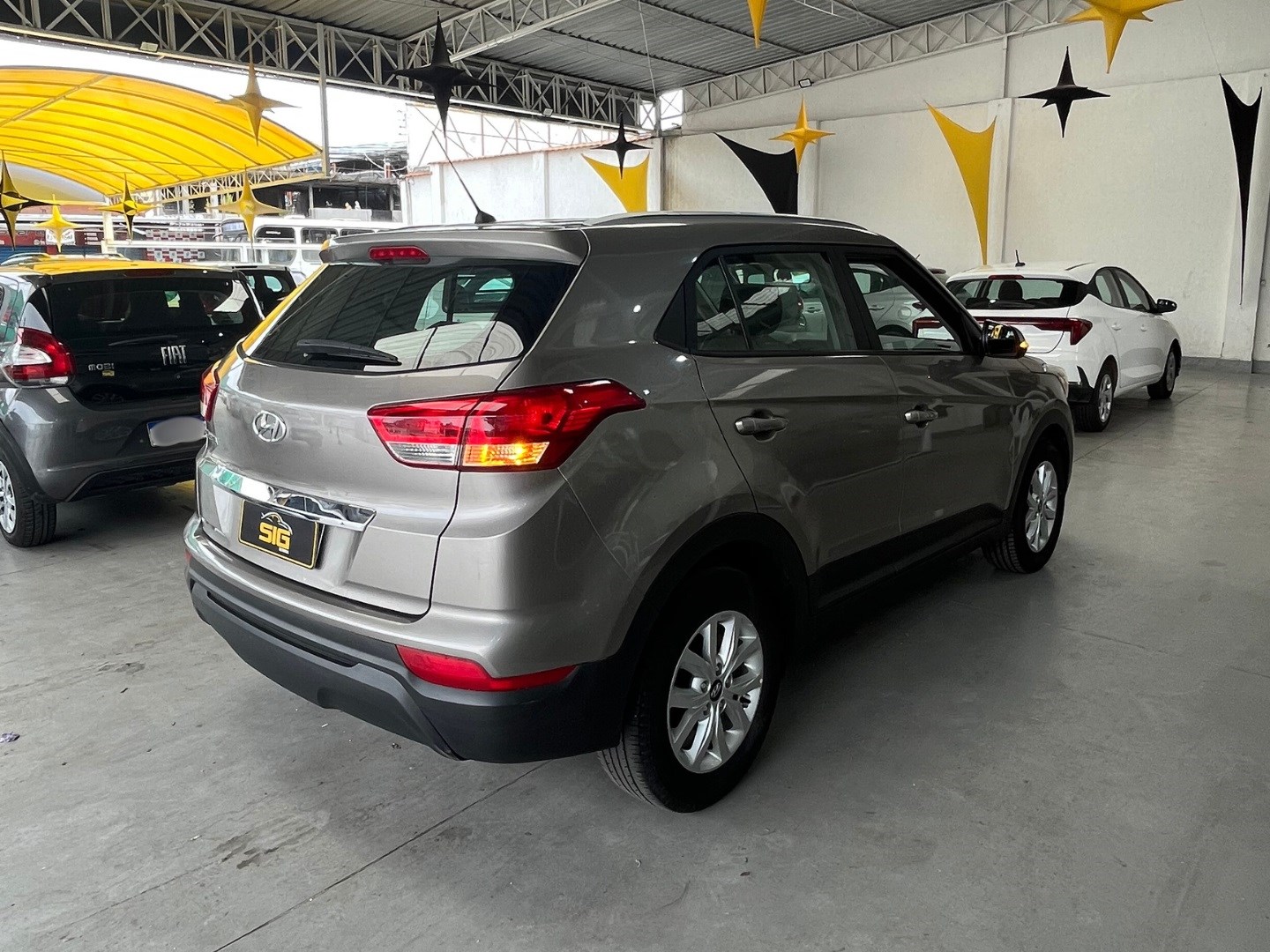 HYUNDAI CRETA 1.6 16V FLEX ACTION AUTOMÁTICO 2022 Cinza - Miniatura 5 - SIG Multimarcas