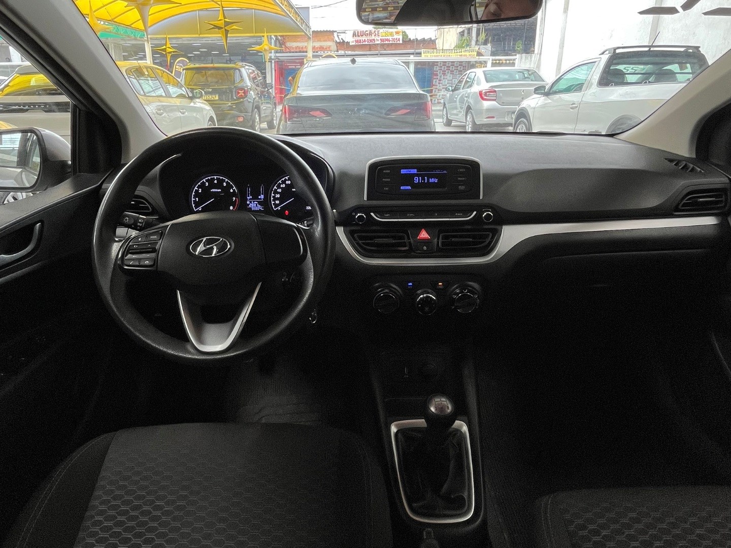 HYUNDAI HB20 1.0 12V FLEX VISION MANUAL 2022 Prata - Miniatura 7 - SIG Multimarcas