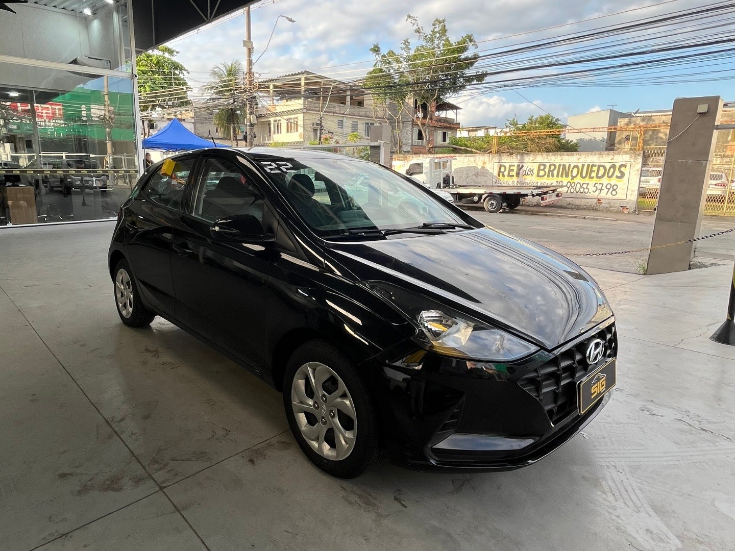 HYUNDAI HB20 1.0 12V FLEX VISION MANUAL 2022 Preto - Miniatura 4 - SIG Multimarcas