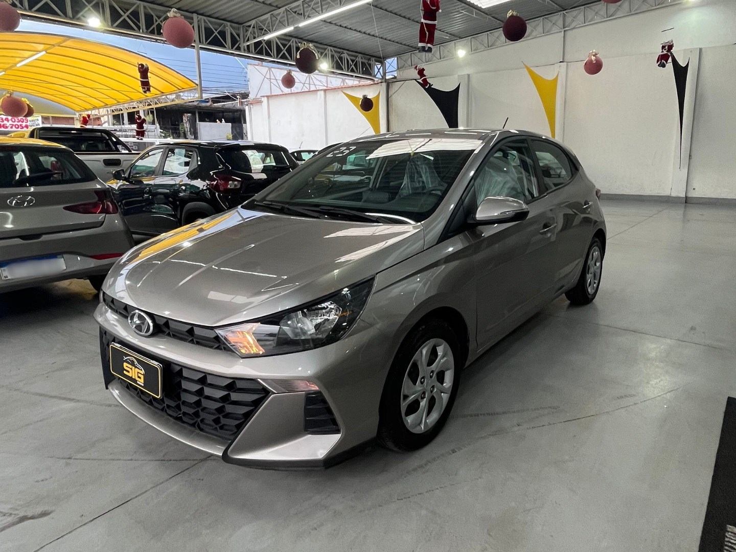 HYUNDAI HB20 1.0 12V FLEX COMFORT MANUAL 2023 Prata - Miniatura 4 - SIG Multimarcas