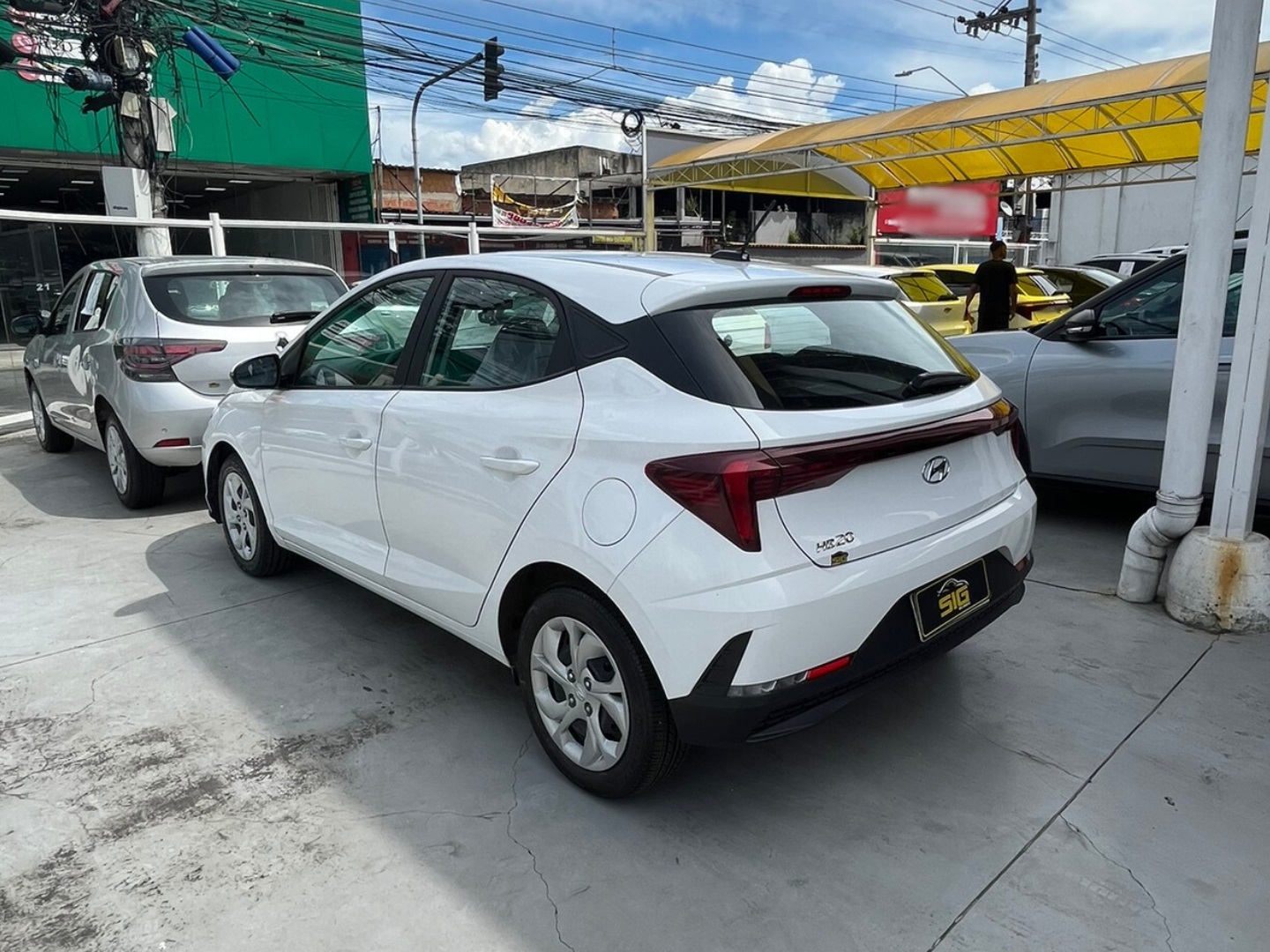 HYUNDAI HB20 1.0 12V FLEX COMFORT MANUAL 2023 Branco - Miniatura 5 - SIG Multimarcas
