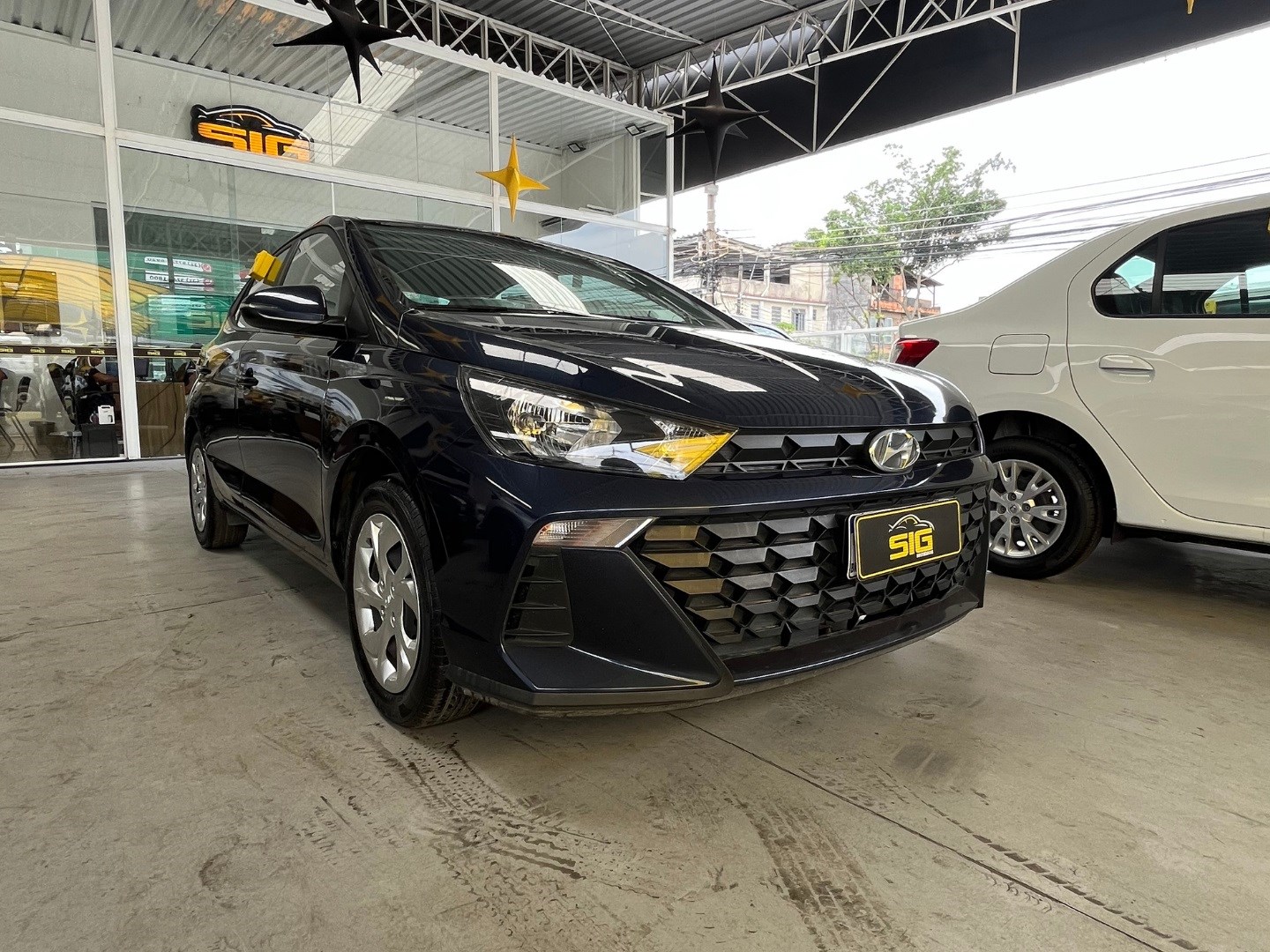 HYUNDAI HB20S 1.0 12V FLEX COMFORT MANUAL 2023 na cor Azul com 47.514 km - Imagem 1 - SIG Multimarcas