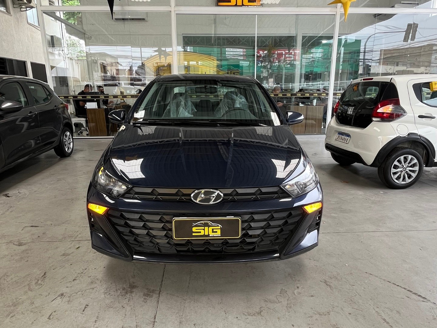 HYUNDAI HB20S 1.0 12V FLEX COMFORT MANUAL 2023 Azul - Miniatura 2 - SIG Multimarcas