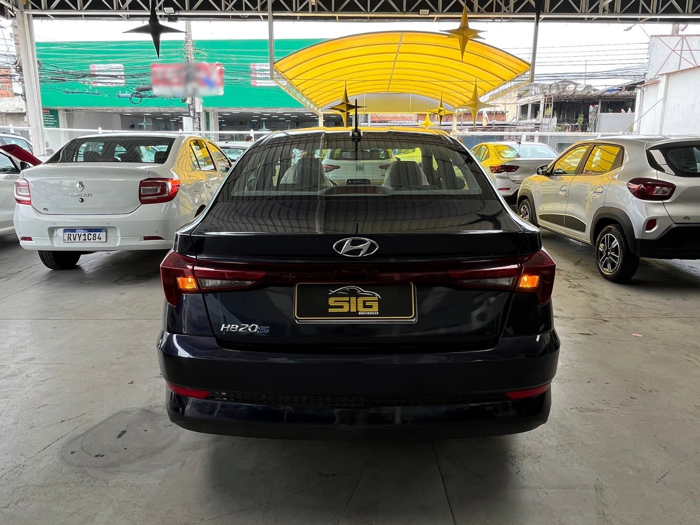 HYUNDAI HB20S 1.0 12V FLEX COMFORT MANUAL 2023 Azul - Miniatura 3 - SIG Multimarcas