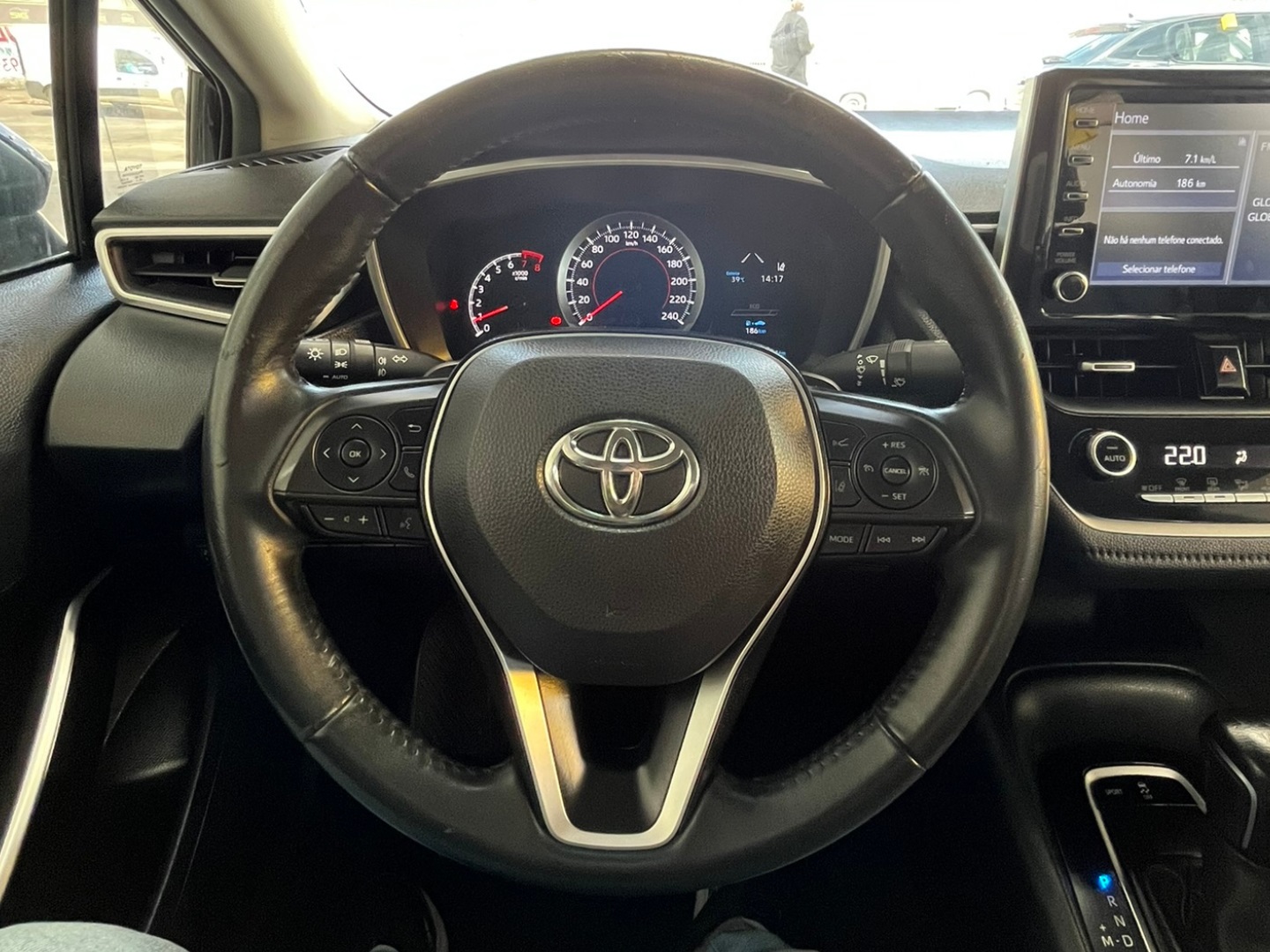 TOYOTA COROLLA 2.0 VVT-IE FLEX XEI DIRECT SHIFT 2023 - Miniatura 8