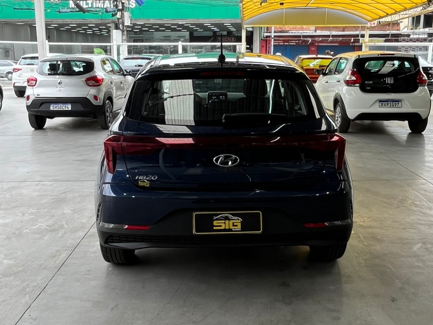 HYUNDAI HB20 1.0 12V FLEX COMFORT PLUS MANUAL 2024 Azul - Miniatura 5 - SIG Multimarcas