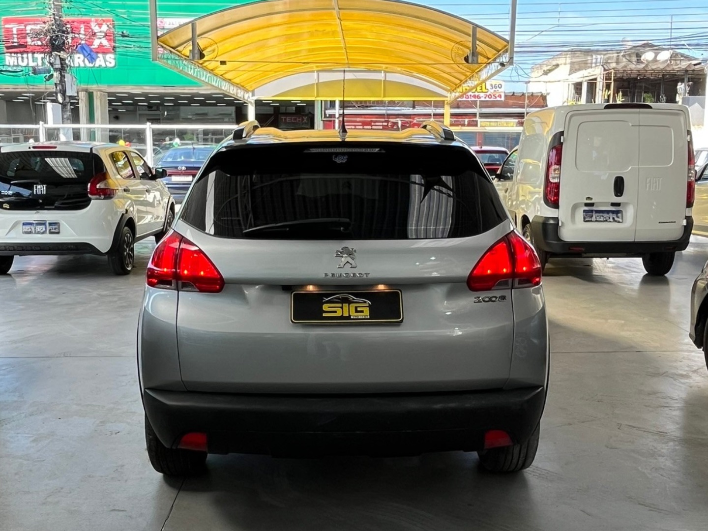 PEUGEOT 2008 1.6 16V FLEX ALLURE 4P AUTOMÁTICO 2021 Prata - Miniatura 5 - SIG Multimarcas