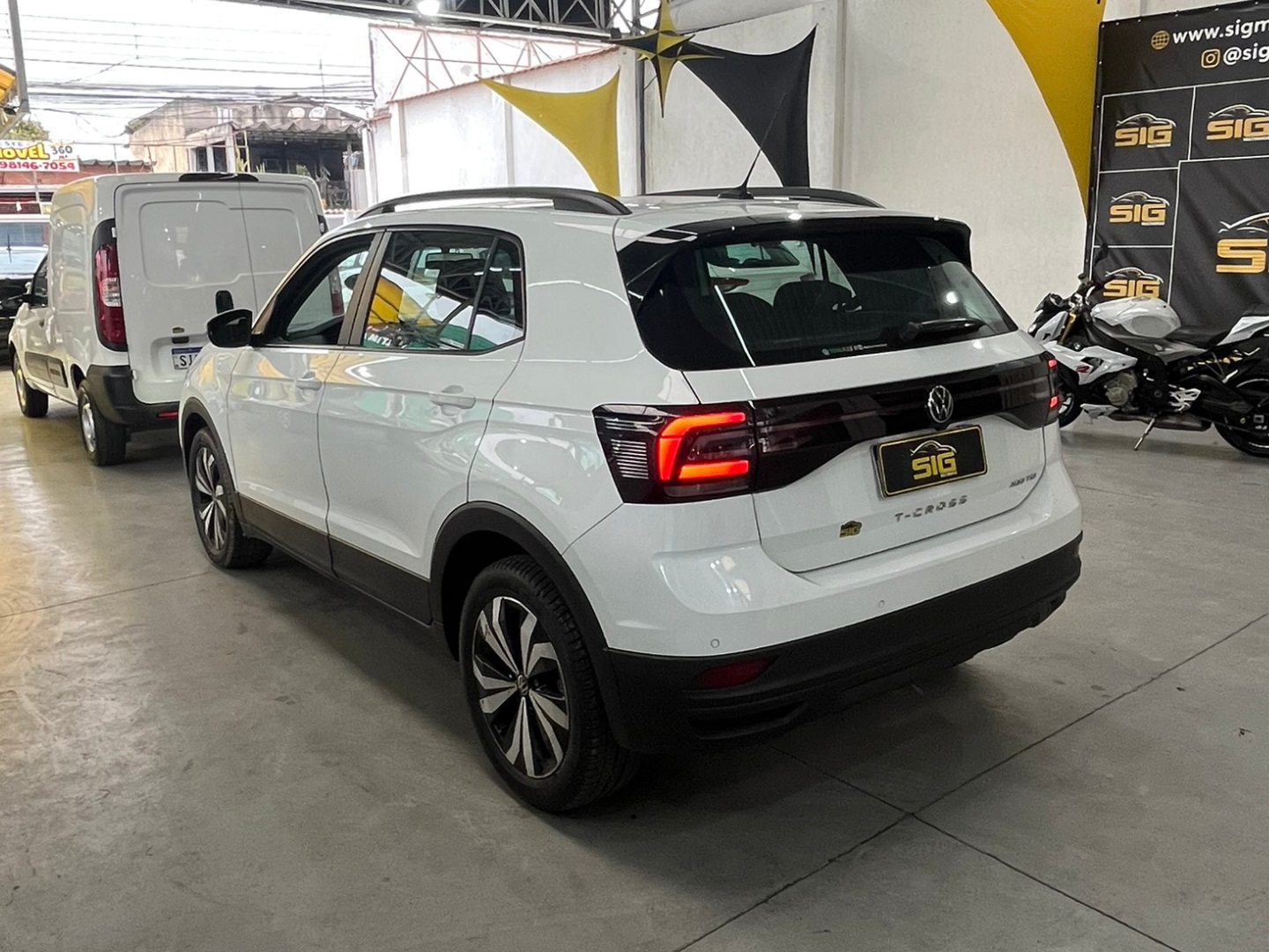 VOLKSWAGEN T-CROSS 1.0 200 TSI TOTAL FLEX AUTOMÁTICO 2024 - Miniatura 7