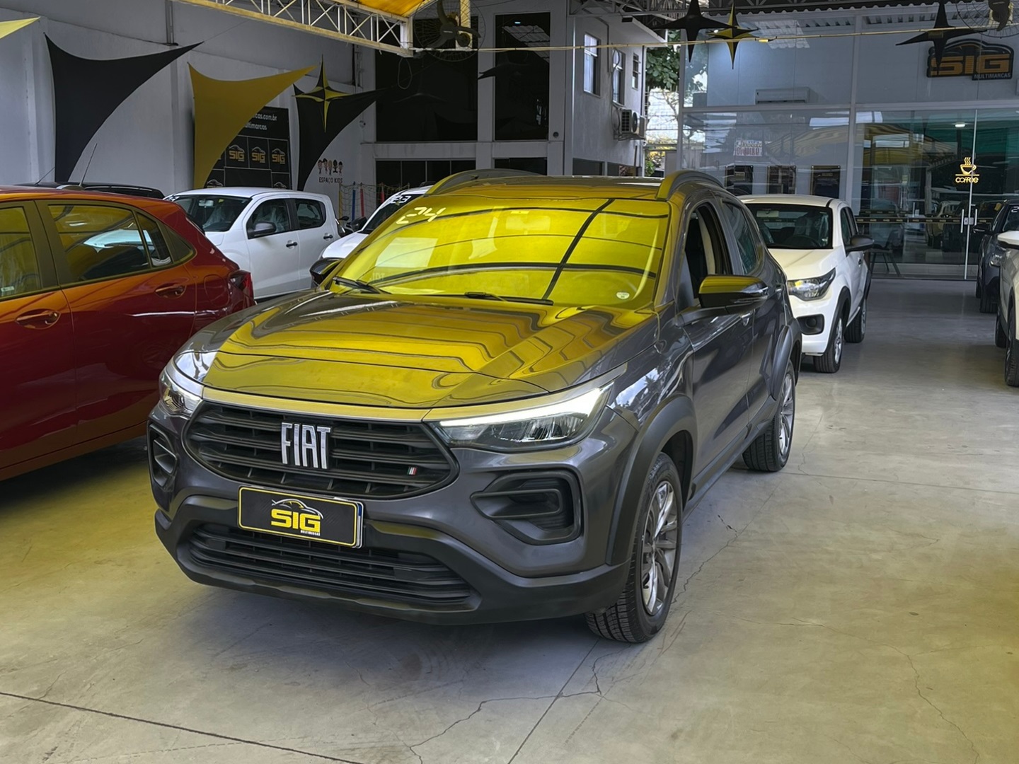 FIAT PULSE 1.3 FLEX DRIVE CVT 2024 Cinza - Miniatura 4 - SIG Multimarcas