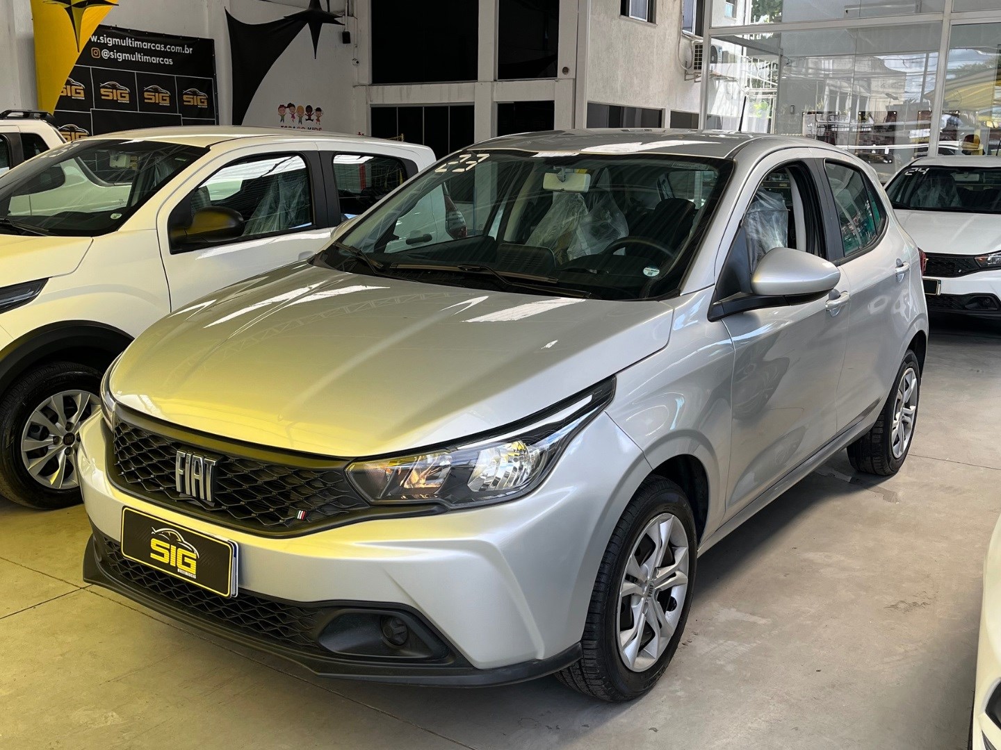 FIAT ARGO 1.0 FIREFLY FLEX DRIVE MANUAL 2023 Prata - Miniatura 4 - SIG Multimarcas