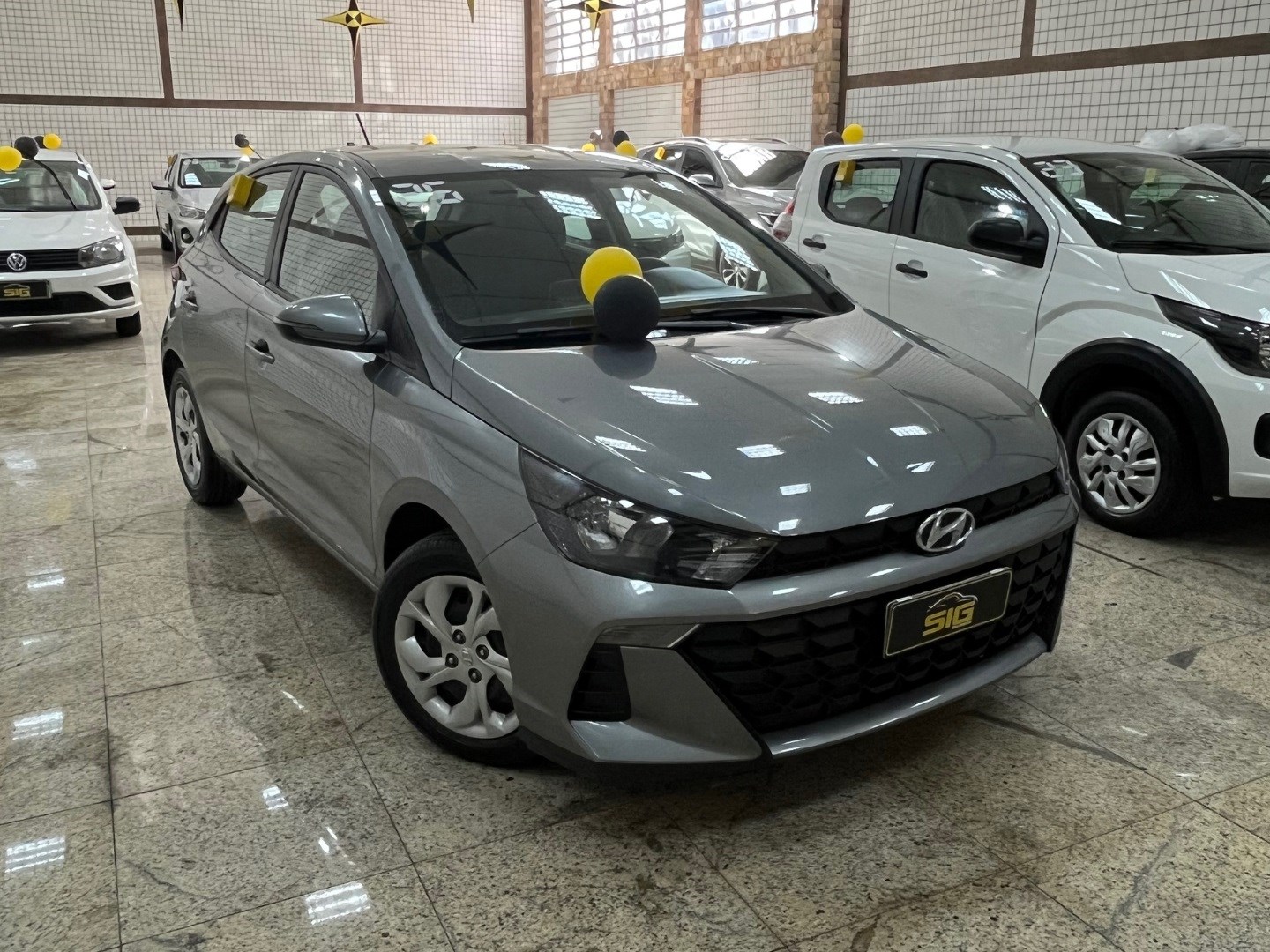 HYUNDAI HB20S 1.0 12V FLEX COMFORT PLUS MANUAL 2025 na cor Cinza com 29.331 km - Imagem 1 - SIG Multimarcas
