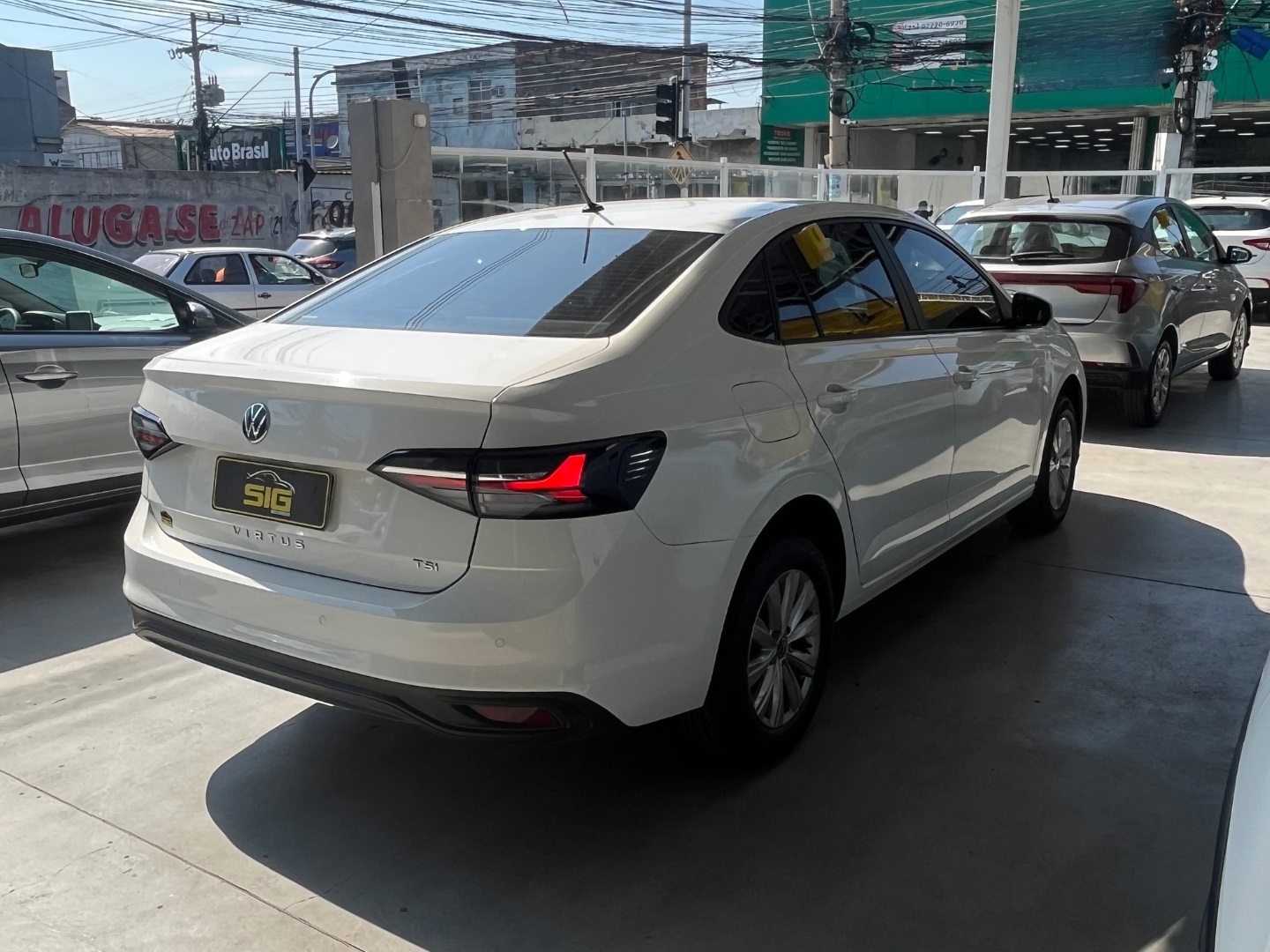 VOLKSWAGEN VIRTUS 1.0 170 TSI MANUAL 2024 Branco - Miniatura 8 - SIG Multimarcas