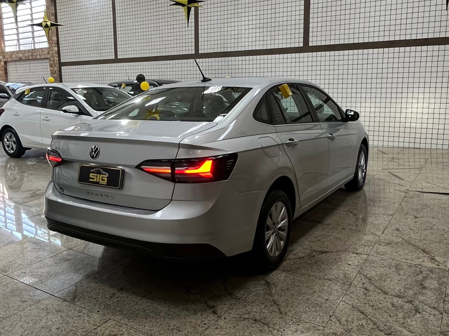 VOLKSWAGEN VIRTUS 1.0 TSI FLEX 12V AUT 2024 Prata - Miniatura 7 - SIG Multimarcas