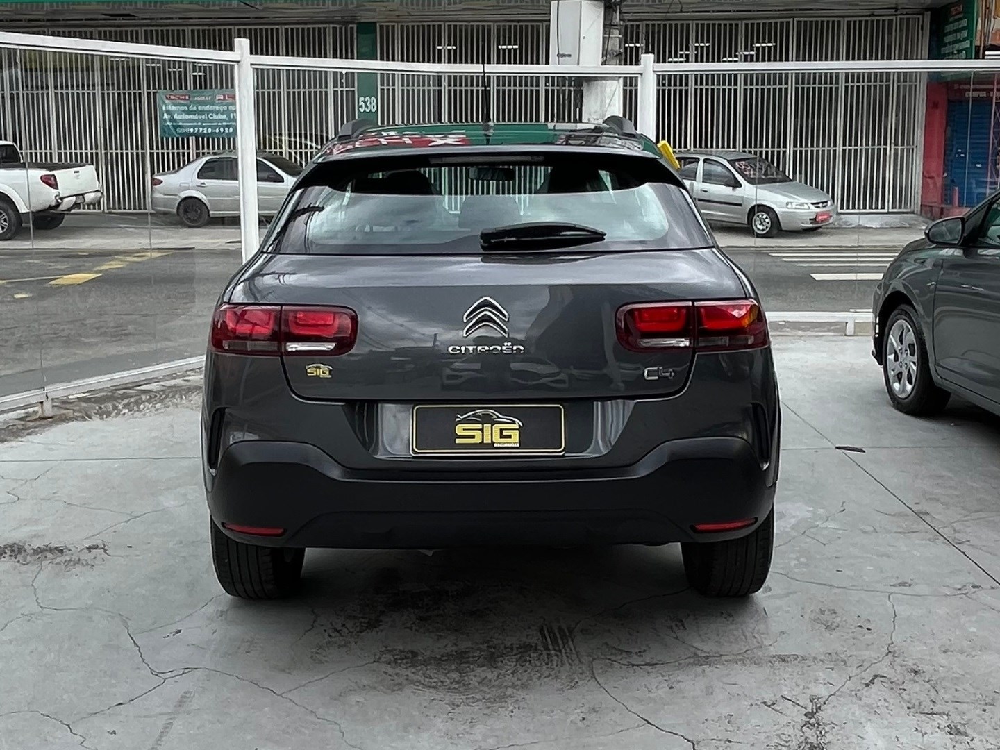 CITROEN C4 CACTUS 1.6 VTI 120 FLEX FEEL EAT6 2022 Cinza - Miniatura 5 - SIG Multimarcas