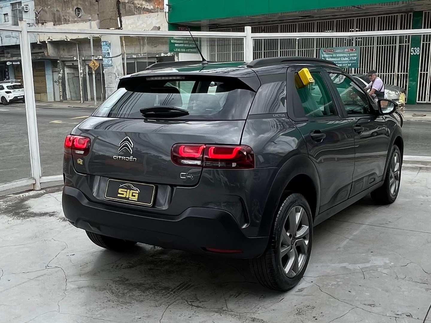 CITROEN C4 CACTUS 1.6 VTI 120 FLEX FEEL EAT6 2022 Cinza - Miniatura 7 - SIG Multimarcas