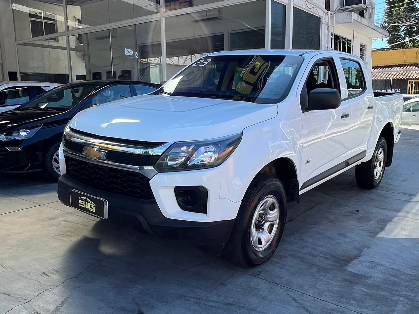 CHEVROLET S10 2.8 16V TURBO DIESEL LS CD 4X4 MANUAL 2023 Branco - Miniatura 4 - SIG Multimarcas