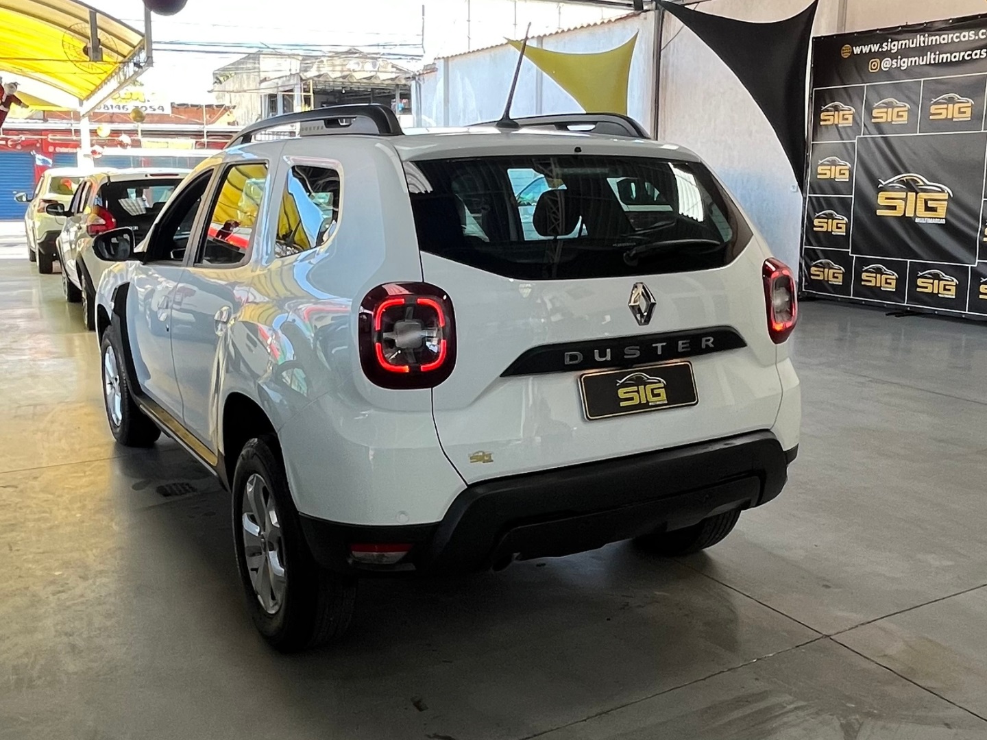 RENAULT DUSTER 1.6 16V SCE FLEX INTENSE X-TRONIC 2024 Branco - Miniatura 8 - SIG Multimarcas