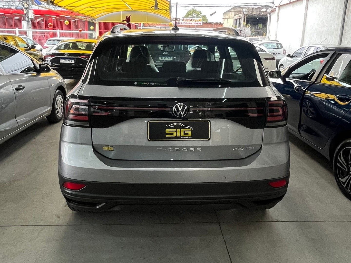 VOLKSWAGEN T-CROSS 1.0 200 TSI TOTAL FLEX AUTOMÁTICO 2024 - Miniatura 5