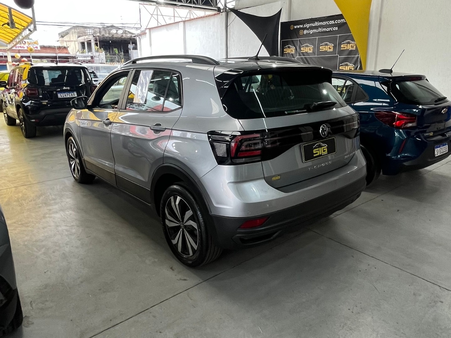 VOLKSWAGEN T-CROSS 1.0 200 TSI TOTAL FLEX AUTOMÁTICO 2024 - Miniatura 7
