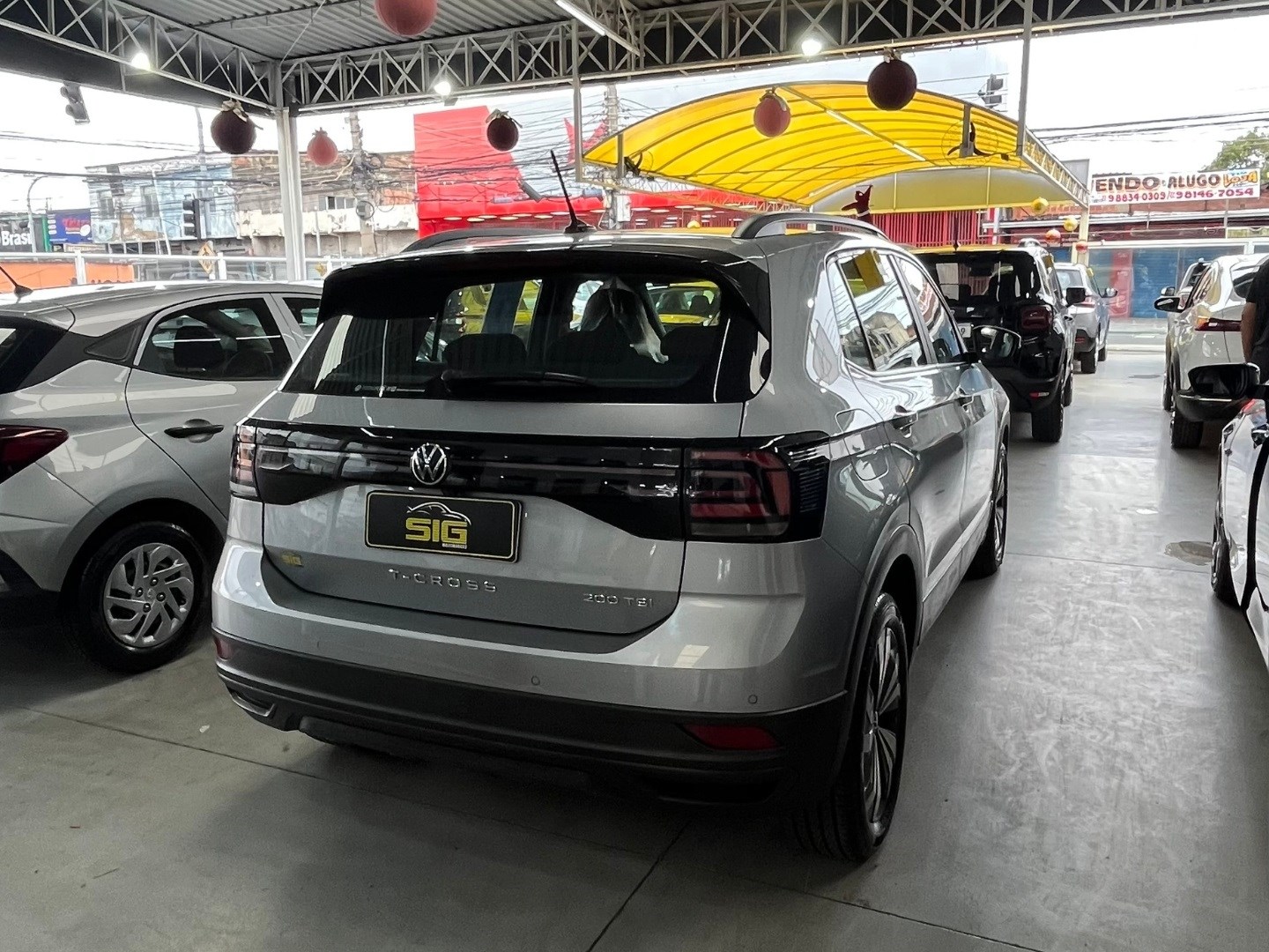 VOLKSWAGEN T-CROSS 1.0 200 TSI TOTAL FLEX AUTOMÁTICO 2024 - Miniatura 8