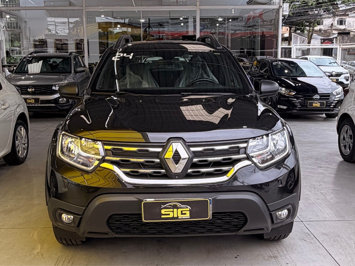 RENAULT DUSTER 1.6 16V SCE FLEX ICONIC X-TRONIC 2024 Preto seminovo à venda em Duque de Caxias - Miniatura Lateral - SIG Multimarcas