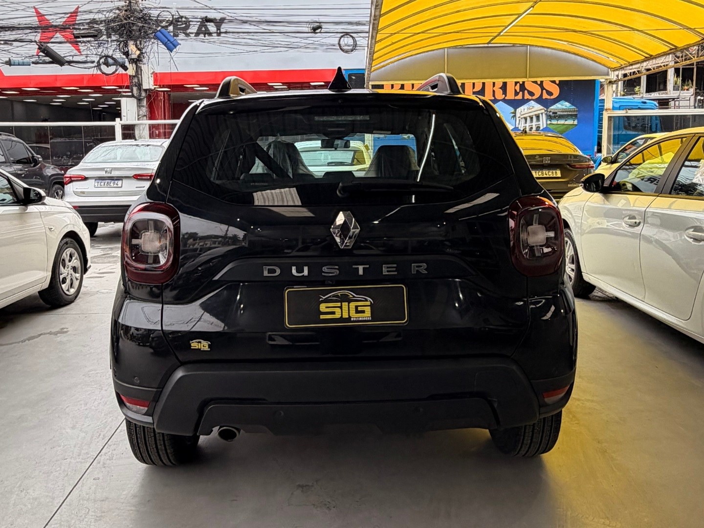 RENAULT DUSTER 1.6 16V SCE FLEX ICONIC X-TRONIC 2024 Preto seminovo à venda em Duque de Caxias - Miniatura Detalhe - SIG Multimarcas