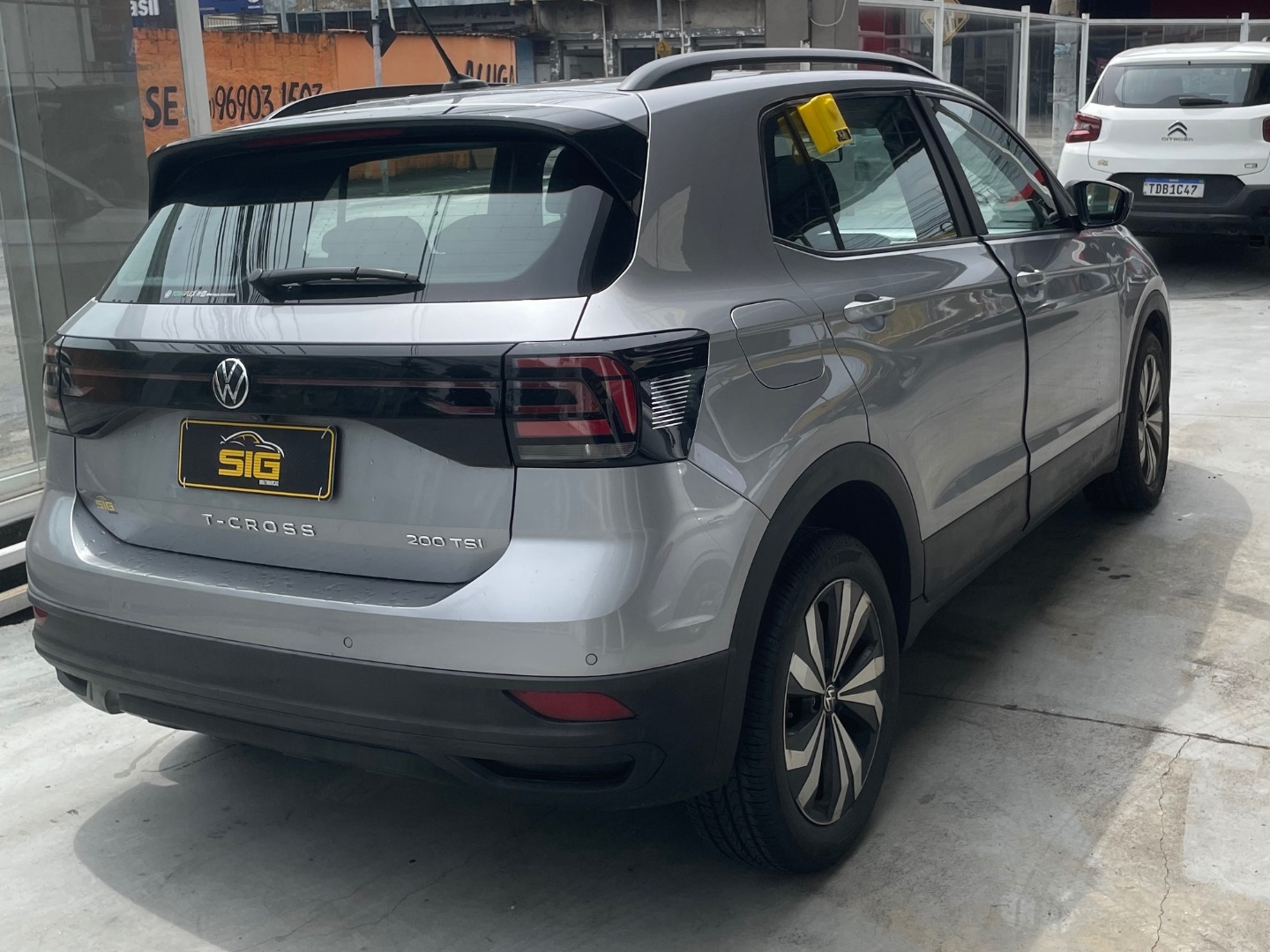VOLKSWAGEN T-CROSS 1.0 200 TSI TOTAL FLEX AUTOMÁTICO 2024 Prata - Miniatura 7 - SIG Multimarcas