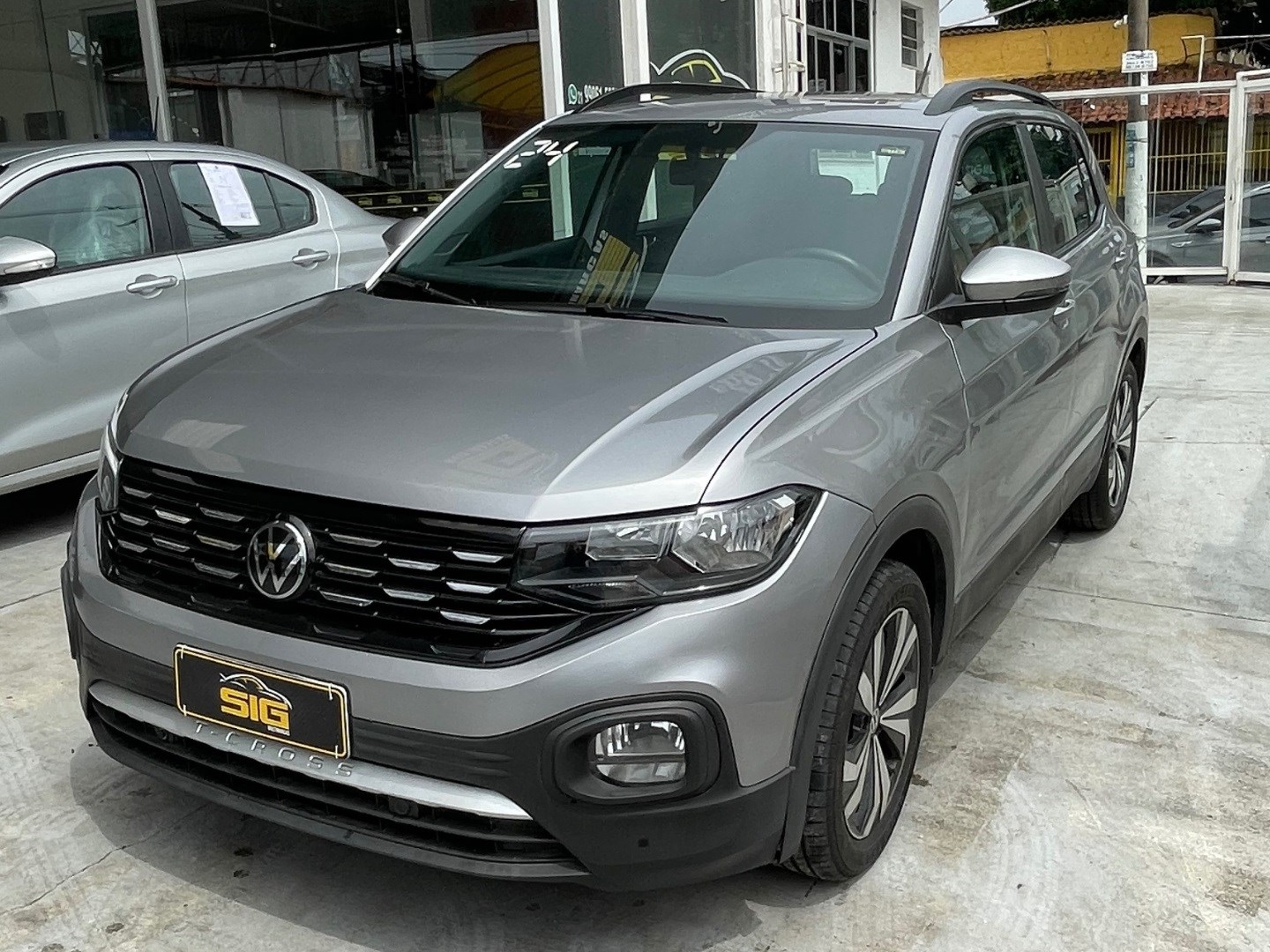 VOLKSWAGEN T-CROSS 1.0 200 TSI TOTAL FLEX AUTOMÁTICO 2024 Prata - Miniatura 3 - SIG Multimarcas