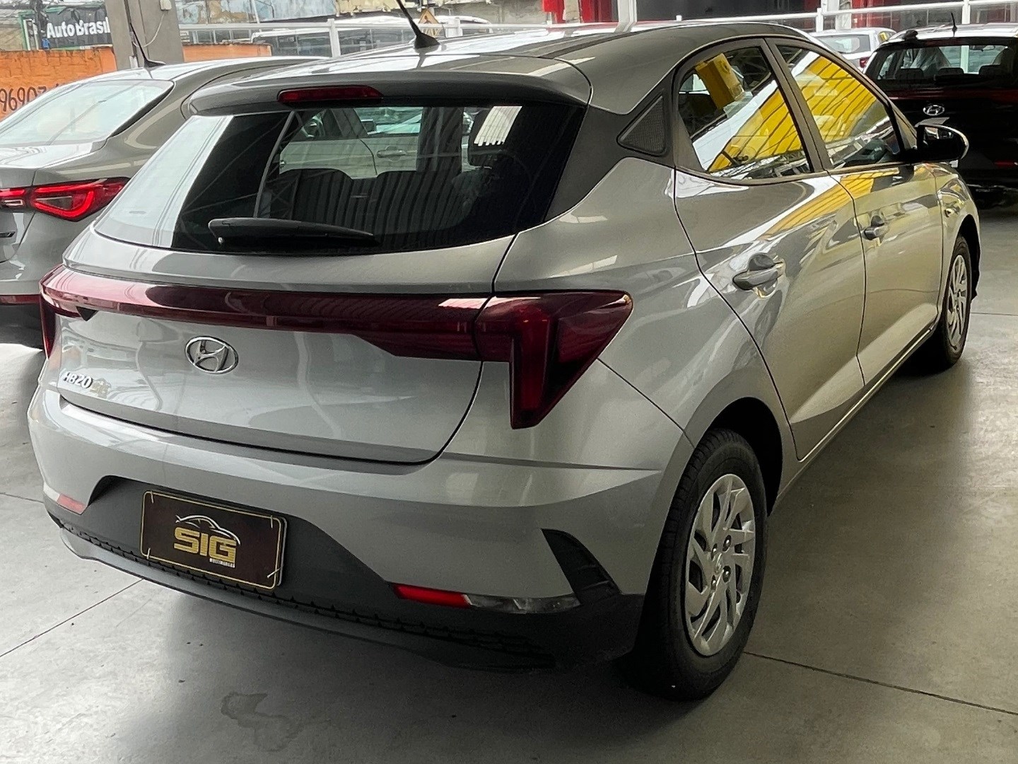 HYUNDAI HB20 1.0 12V FLEX SENSE PLUS MANUAL 2024 Prata - Miniatura 6 - SIG Multimarcas