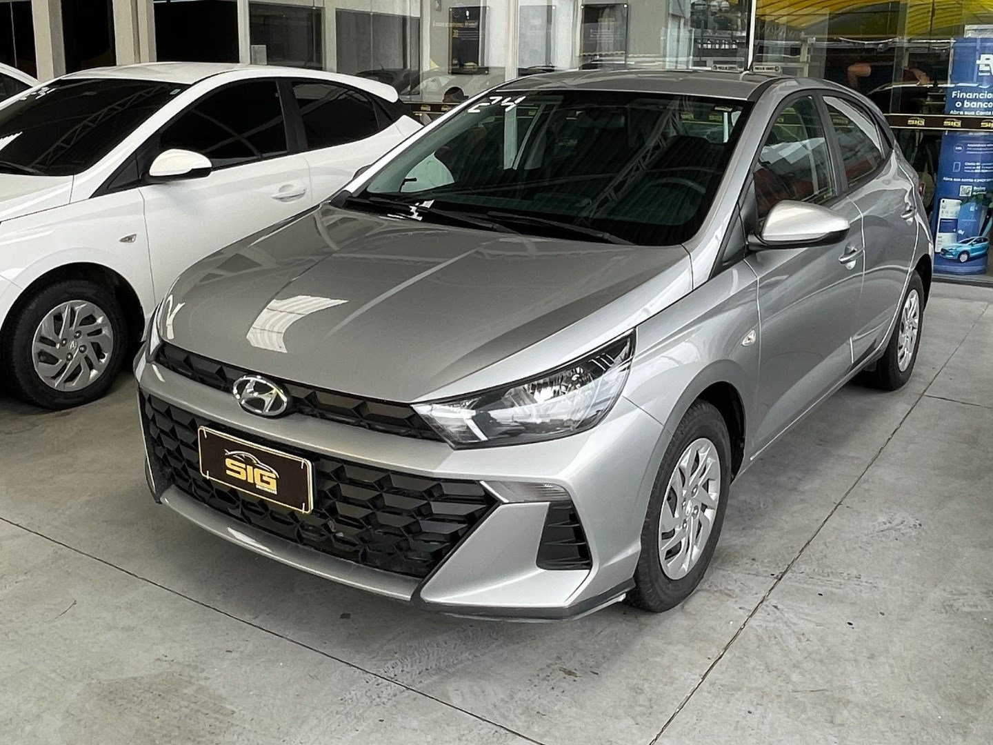 HYUNDAI HB20 1.0 12V FLEX SENSE PLUS MANUAL 2024 Prata - Miniatura 4 - SIG Multimarcas