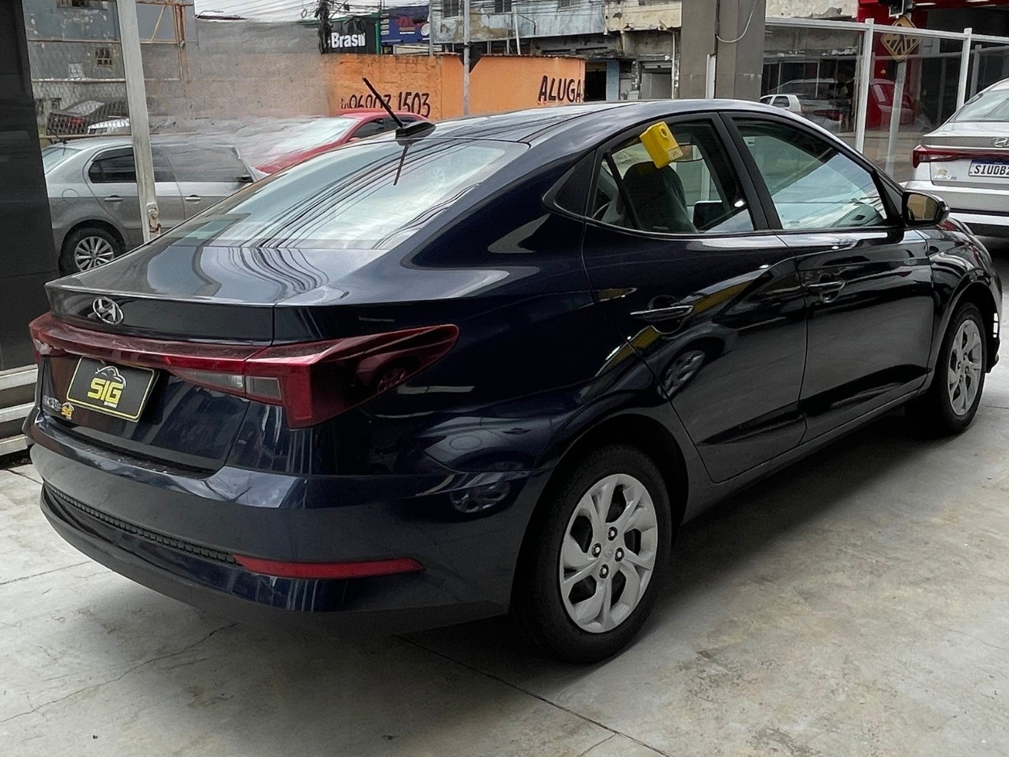 HYUNDAI HB20S 1.0 12V FLEX COMFORT PLUS MANUAL 2024 Azul - Miniatura 5 - SIG Multimarcas