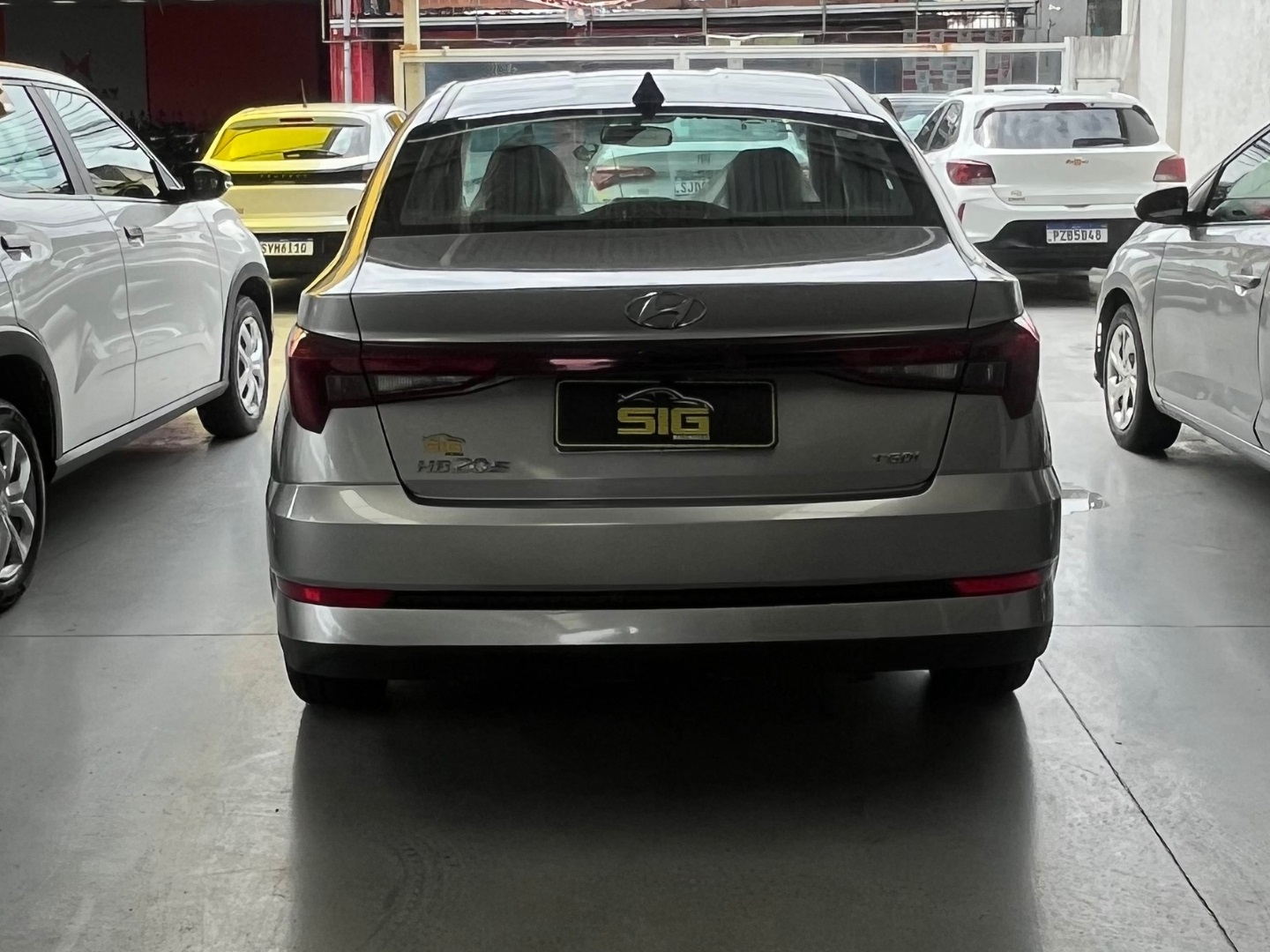 HYUNDAI HB20S 1.0 TGDI FLEX COMFORT PLUS AUTOMÁTICO 2024 Prata - Miniatura 6 - SIG Multimarcas