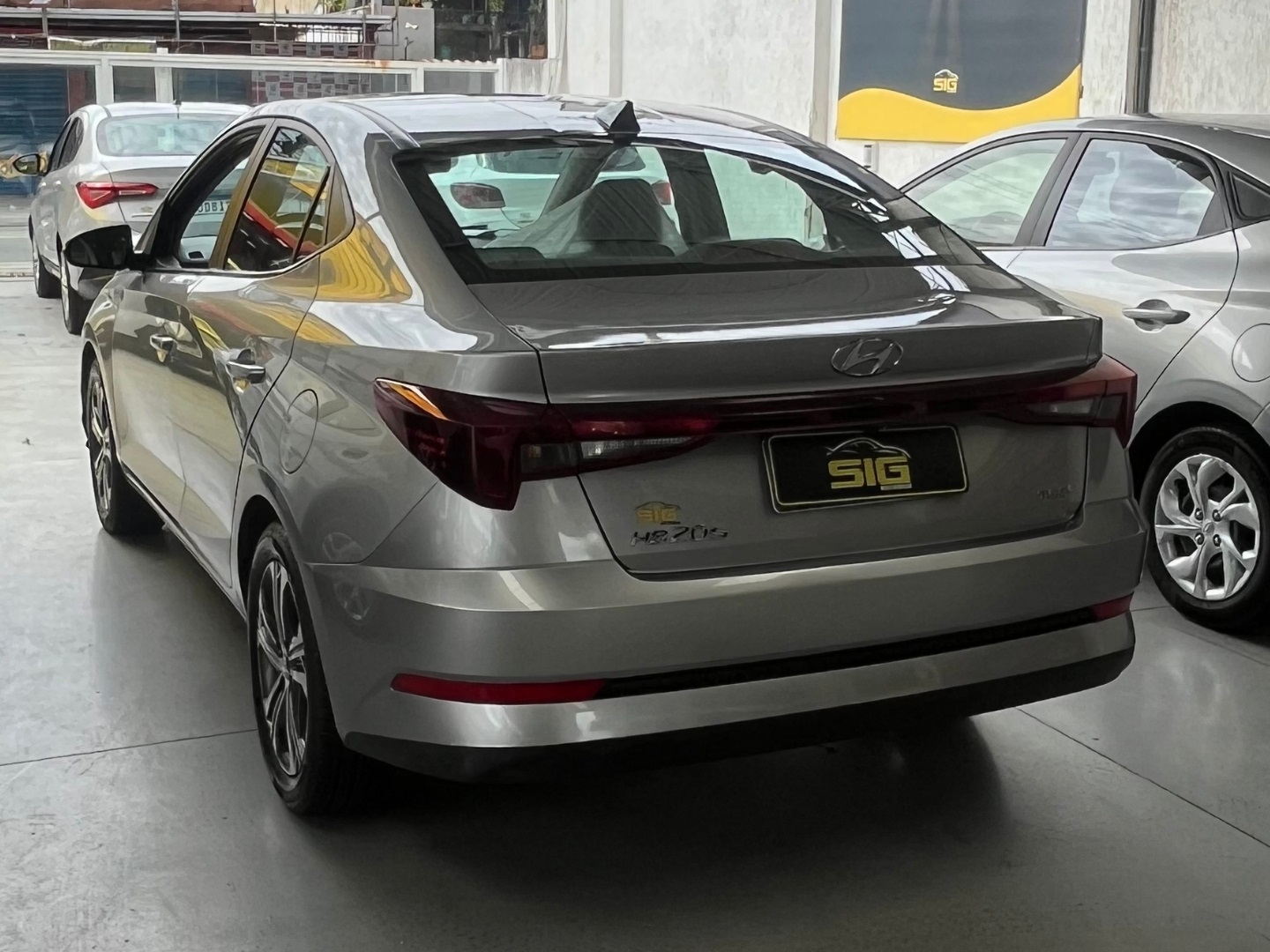 HYUNDAI HB20S 1.0 TGDI FLEX COMFORT PLUS AUTOMÁTICO 2024 Prata - Miniatura 5 - SIG Multimarcas