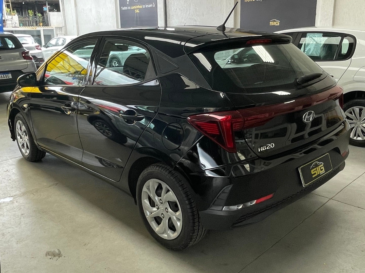 HYUNDAI HB20 1.0 12V FLEX SENSE PLUS MANUAL 2025 Preto - Miniatura 3 - SIG Multimarcas