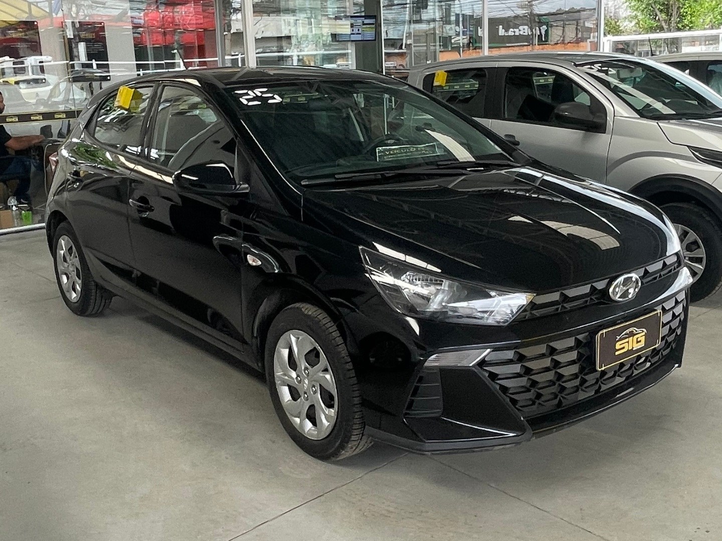 HYUNDAI HB20 1.0 12V FLEX SENSE PLUS MANUAL 2025 Preto - Miniatura 4 - SIG Multimarcas