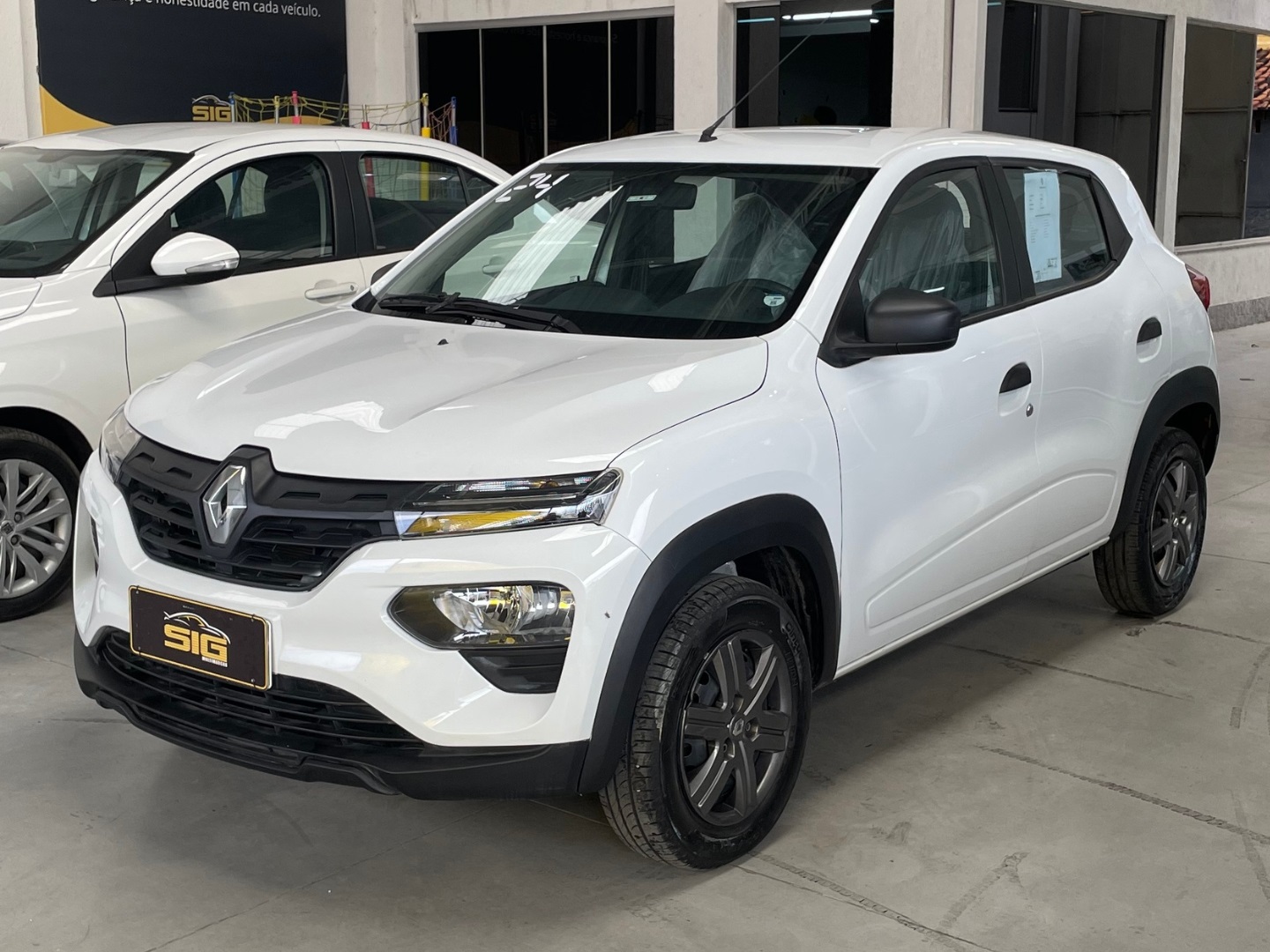 RENAULT KWID 1.0 12V SCE FLEX ZEN MANUAL 2025 Branco - Miniatura 3 - SIG Multimarcas
