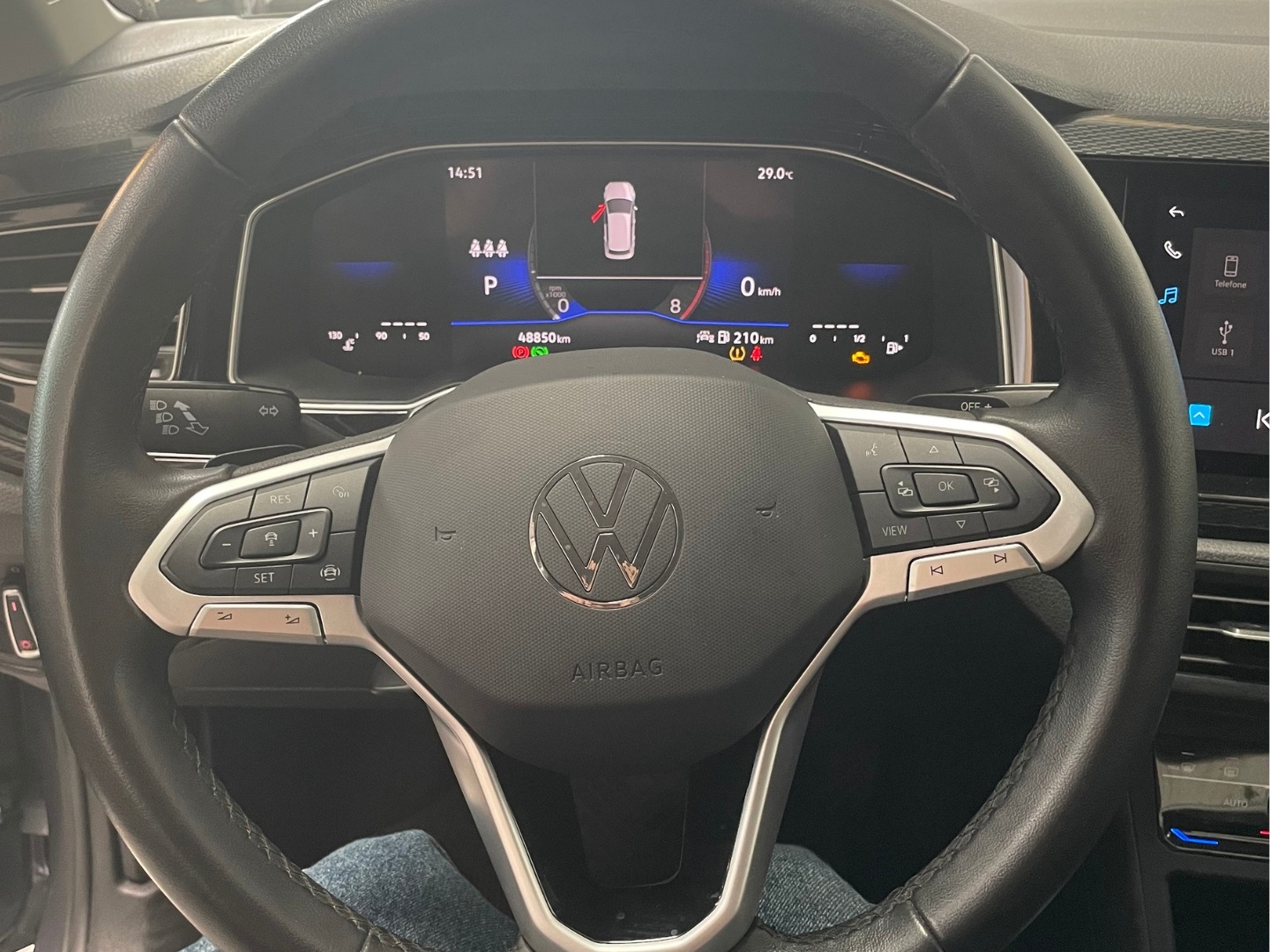 VOLKSWAGEN VIRTUS 1.0 12V 200 TSI COMFORTLINE FLEX AUTOMÁTICO 2025 Cinza - Miniatura 6 - SIG Multimarcas