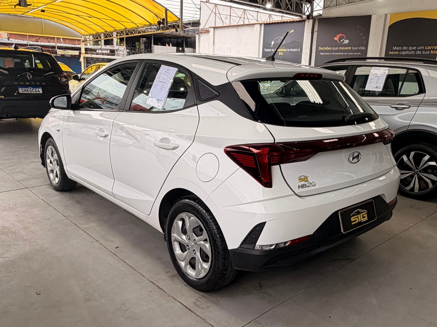 HYUNDAI HB20 1.0 12V FLEX SENSE PLUS MANUAL 2025 Branco seminovo à venda em Duque de Caxias - Miniatura Interior - SIG Multimarcas