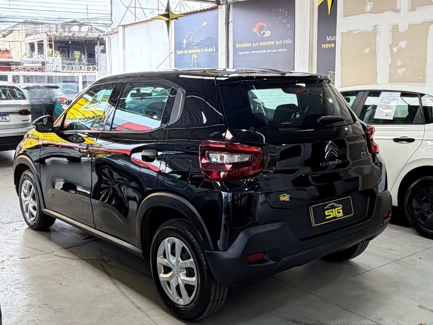 CITROEN C3 1.0 FIREFLY FLEX LIVE PACK MANUAL 2025 Preto seminovo à venda em Duque de Caxias - Miniatura Vista 6 - SIG Multimarcas