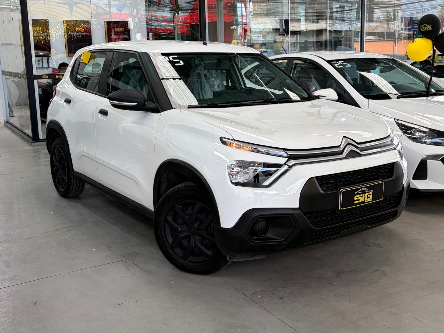 CITROEN C3 1.0 FIREFLY FLEX LIVE PACK MANUAL 2025 Branco seminovo à venda em Duque de Caxias - Frente - SIG Multimarcas