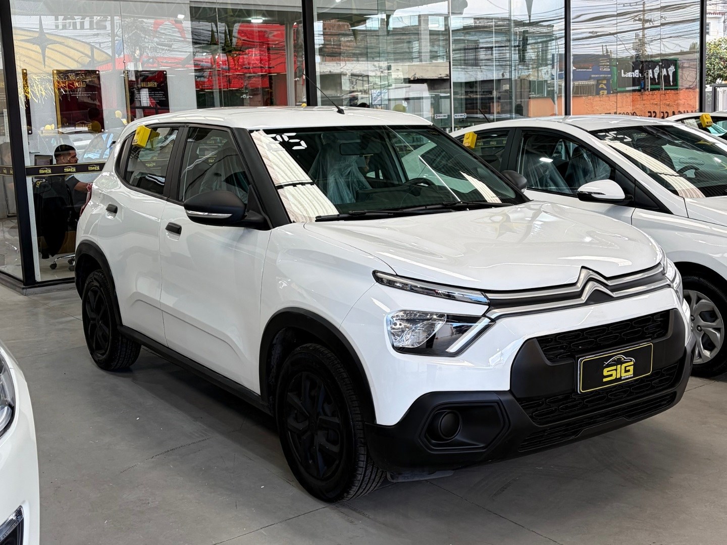 CITROEN C3 1.0 FIREFLY FLEX LIVE PACK MANUAL 2025 Branco seminovo à venda em Duque de Caxias - Miniatura Interior - SIG Multimarcas