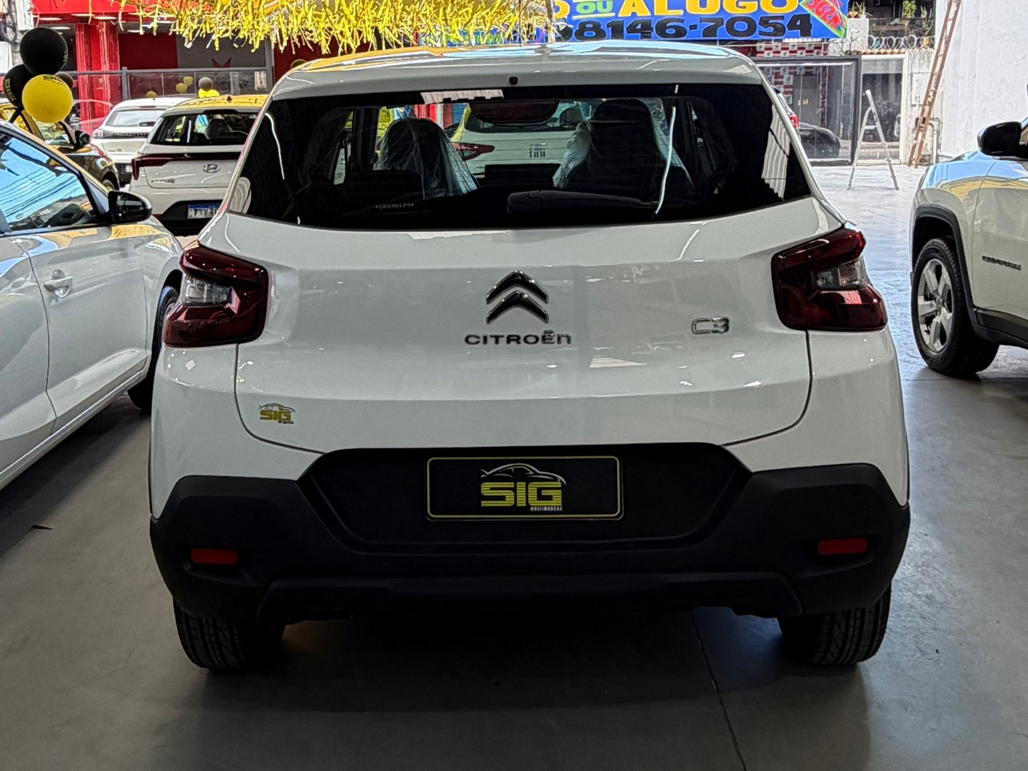 CITROEN C3 1.0 FIREFLY FLEX LIVE PACK MANUAL 2025 Branco seminovo à venda em Duque de Caxias - Miniatura Detalhe - SIG Multimarcas