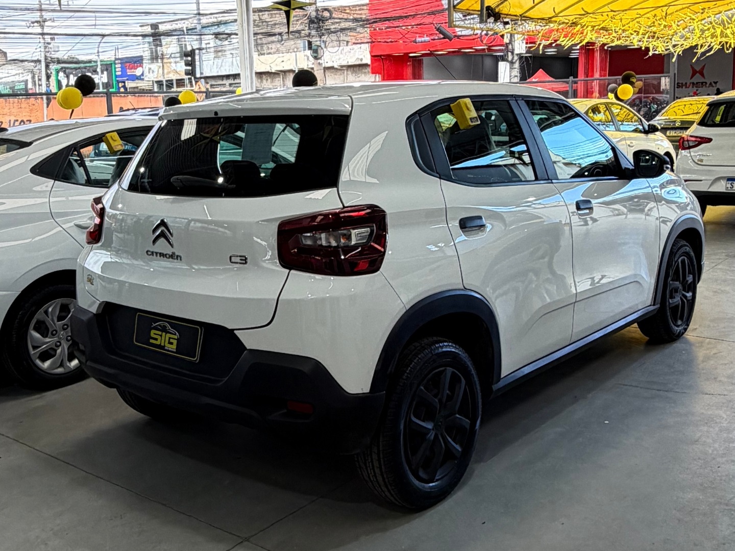 CITROEN C3 1.0 FIREFLY FLEX LIVE PACK MANUAL 2025 Branco seminovo à venda em Duque de Caxias - Miniatura Vista 8 - SIG Multimarcas