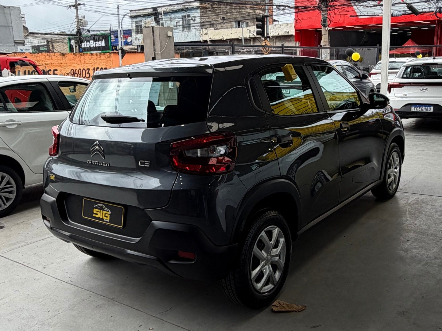 CITROEN C3 1.0 FIREFLY FLEX LIVE PACK MANUAL 2025 Cinza seminovo à venda em Duque de Caxias - Miniatura Vista 7 - SIG Multimarcas