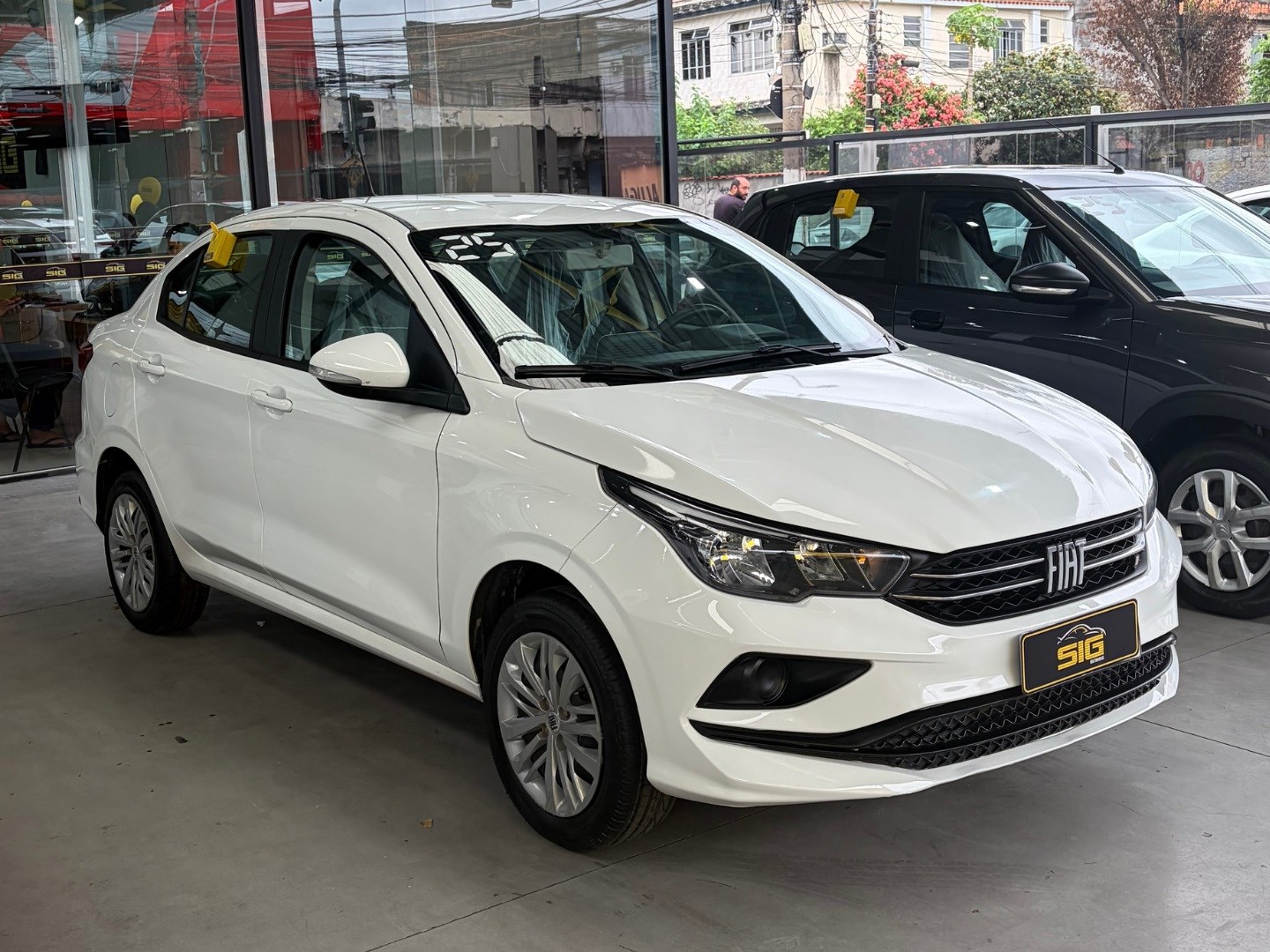 FIAT CRONOS 1.0 FIREFLY FLEX DRIVE MANUAL 2025 Branco seminovo à venda em Duque de Caxias - Miniatura Lateral - SIG Multimarcas