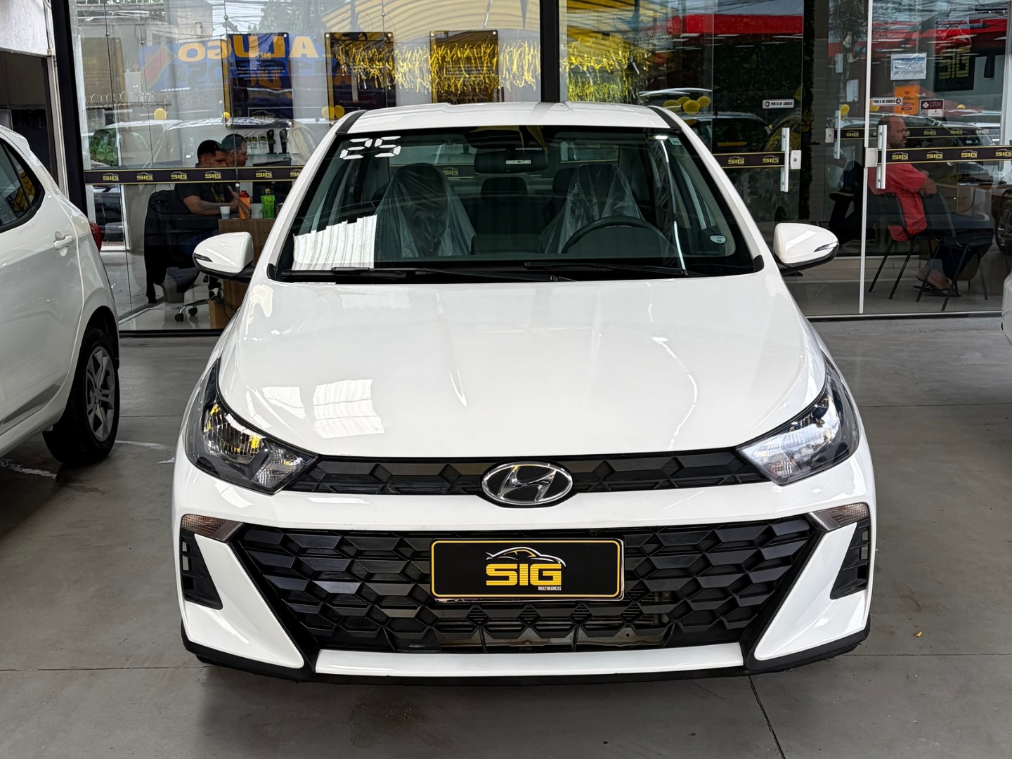 HYUNDAI HB20S 1.0 12V FLEX COMFORT MANUAL 2025 Branco seminovo à venda em Duque de Caxias - Miniatura Lateral - SIG Multimarcas