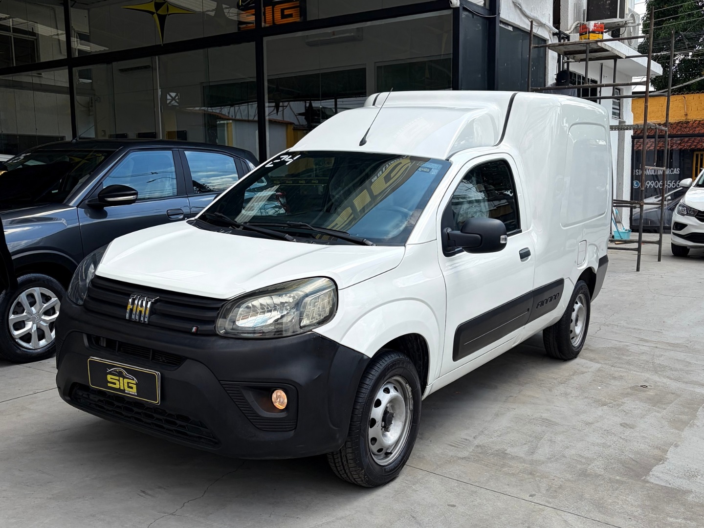 FIAT FIORINO 1.4 MPI FURGÃO ENDURANCE 8V FLEX 2P MANUAL 2024 Branco seminovo à venda em Duque de Caxias - Miniatura Interior - SIG Multimarcas