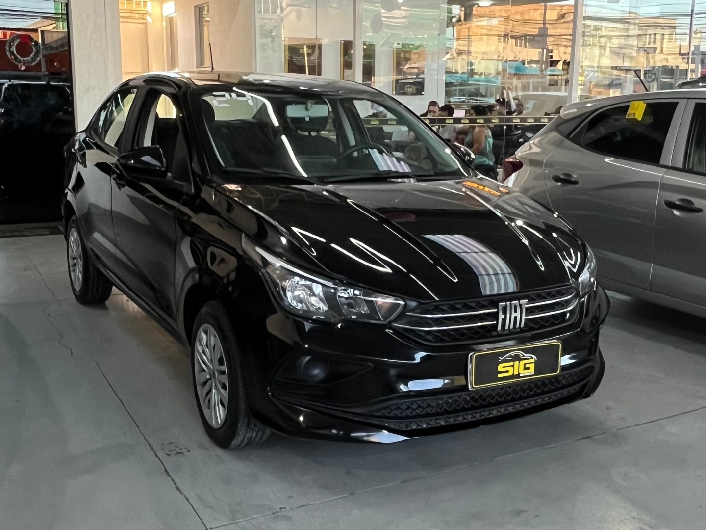 FIAT CRONOS 1.3 FIREFLY FLEX DRIVE MANUAL 2024 Preto seminovo à venda em Duque de Caxias - Miniatura Interior - SIG Multimarcas